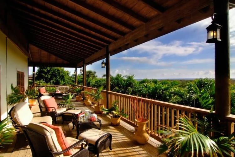 Resort balcony
